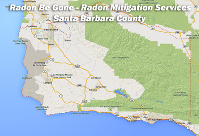 Radon Mitigation Services in Santa Barbara County