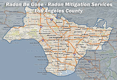 Radon Mitigation Services in Los Angeles County