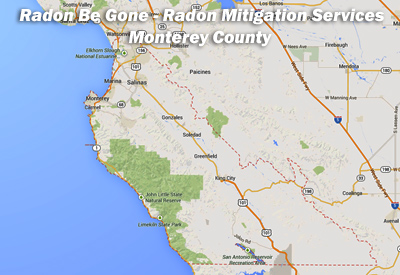 Radon Mitigation Services in Monterey County