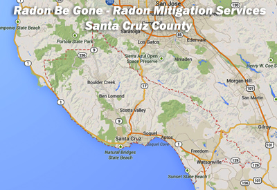 Radon Mitigation Services in Santa Cruz County